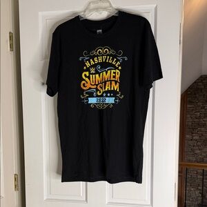 WWE Authentic black summer slam Nashville 2022 nwt large